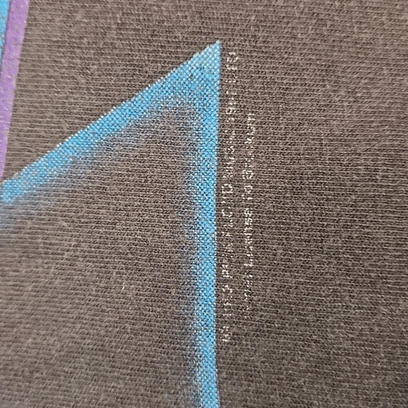 Vintage Pink Floyd Shirt Mens Large Black 1994 Dark Side of The Moon Rock Band - Picture 6 of 9